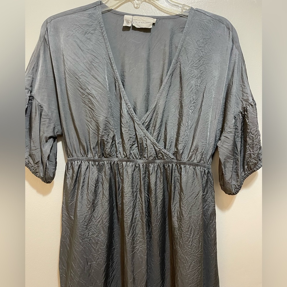 DKNY PURE GRAY DRESS SIZE M